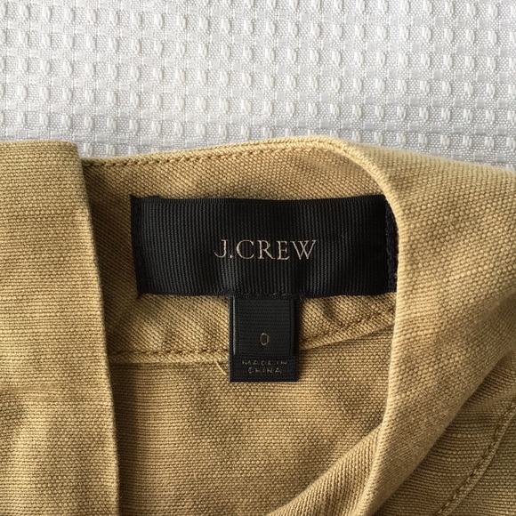 J. Crew Cargo Dress Lace Up V-Neck, Size 0 - Picture 6 of 16